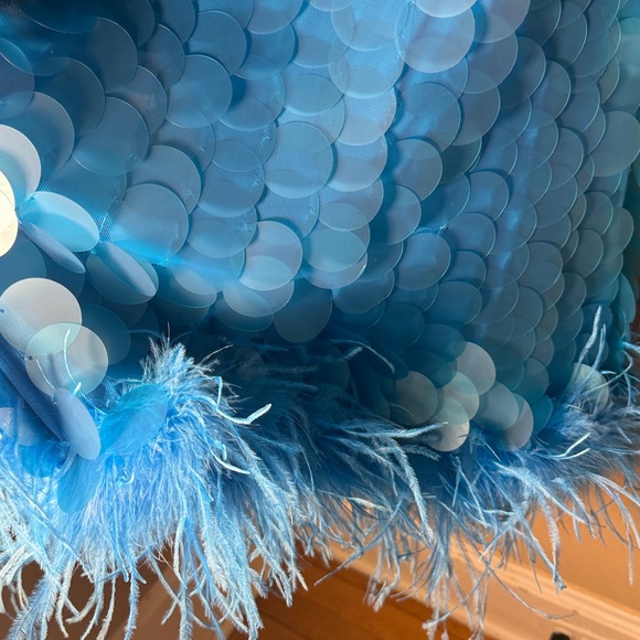 Anthropology hutch size small sequin, mid dress sleeveless worn once orig 395 - Picture 5 of 8